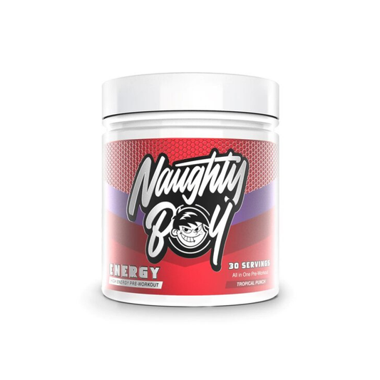 NAUGHTY BOY ENERGY TROPICAL PUNCH - 390 GRAMS