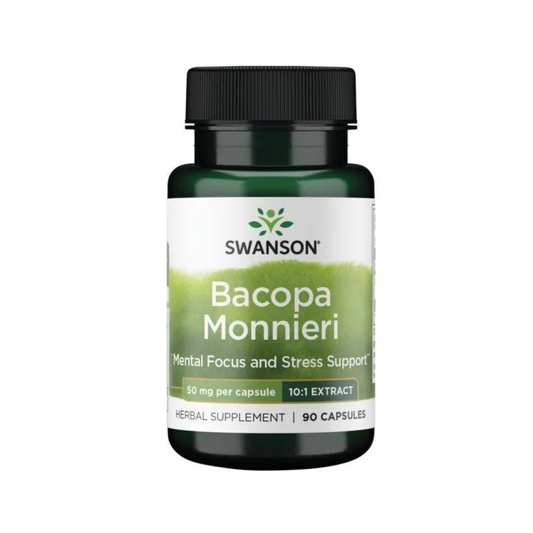 SWANSON BACOPA MONNIERI 10:1 EXTRACT 50MG - 90 CAPS