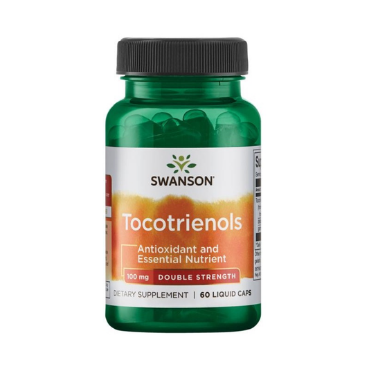 SWANSON TOCOTRIENOLS 100MG DOUBLE STRENGTH - 60 LIQUID CAPS
