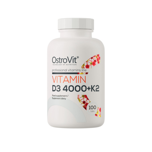 OSTROVIT VITAMIN D3 4000 + K2 - 100 TABLETS