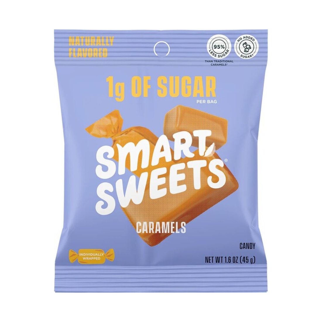 SMART SWEETS CARAMELS - 45 GRAMS