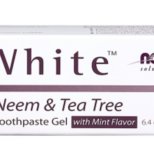NOW FOODS XYLIWHITE NEEM & TEA TREE TOOTHPASTE GEL - 181 GRAMS