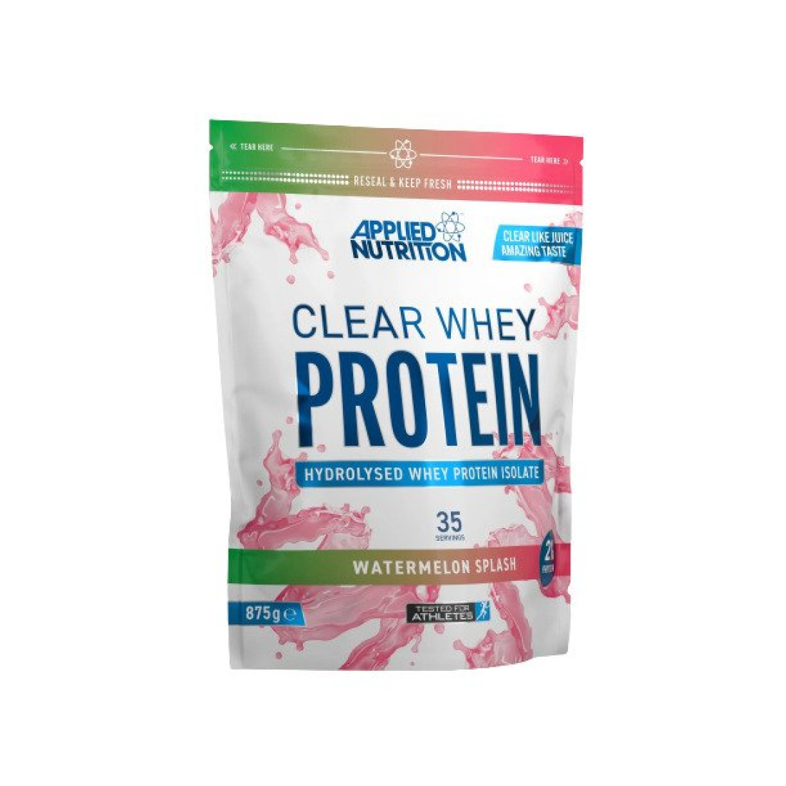 APPLIED NUTRITION CLEAR WHEY PROTEIN WATERMELON SPLASH - 875 GRAMS