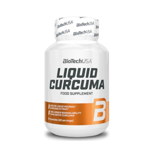 BIOTECHUSA LIQUID CURCUMA - 30 CAPS