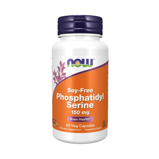NOW FOODS PHOSPHATIDYL SERINE 150MG SOY FREE - 60 VCAPS
