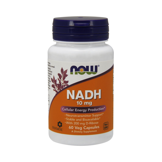 NOW FOODS NADH 10MG - 60 VCAPS