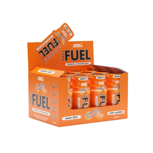 APPLIED NUTRITION BODYFUEL ENERGY SHOTS ORANGE - 12 X 60 ML