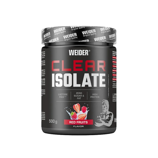 WEIDER CLEAR ISOLATE RED FRUITS - 500 GRAMS