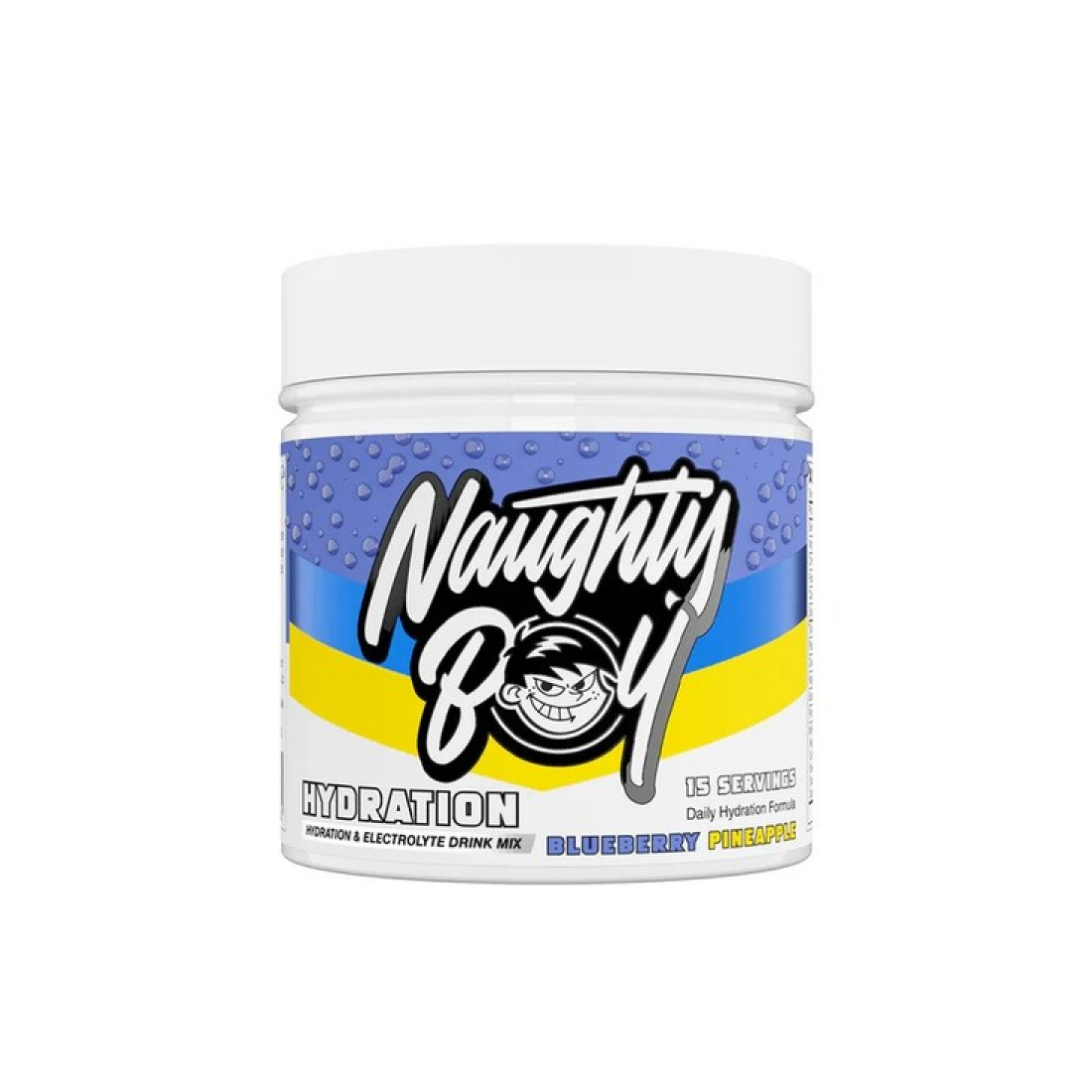 NAUGHTY BOY HYDRATION BLUEBERRY PINEAPPLE - 127 GRAMS