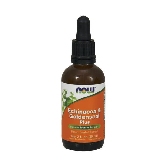 NOW FOODS ECHINACEA & GOLDENSEAL PLUS - 60 ML
