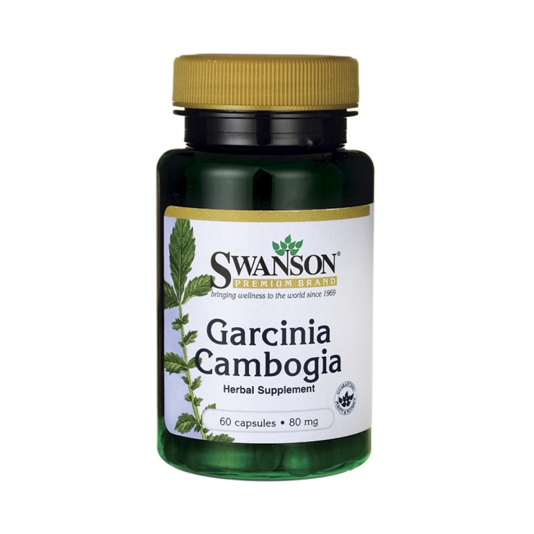 SWANSON GARCINIA CAMBOGIA 5:1 EXTRACT 80MG - 60 CAPS