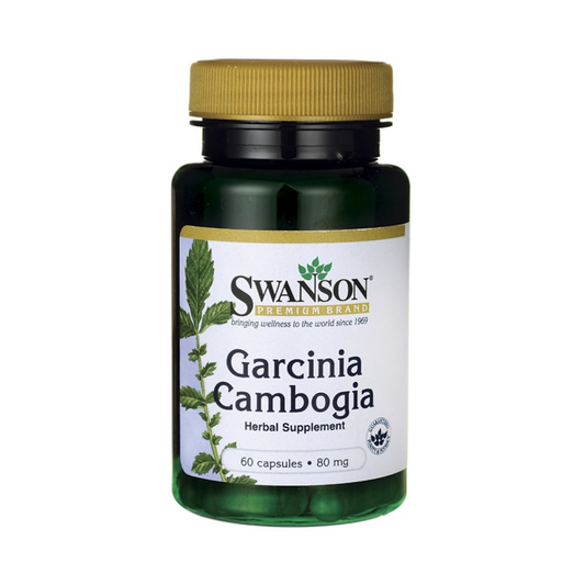 SWANSON GARCINIA CAMBOGIA 5:1 EXTRACT 80MG - 60 CAPS