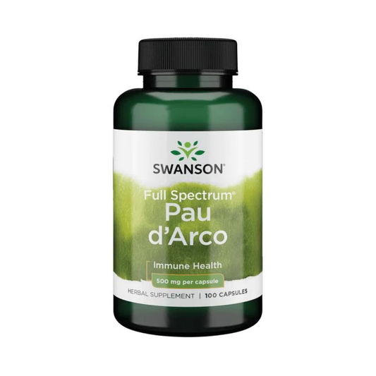 SWANSON FULL SPECTRUM PAU D'ARCO 500MG - 100 CAPS