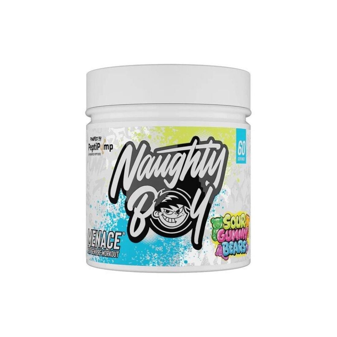NAUGHTY BOY MENACE V2 SOUR GUMMY BEAR - 420 GRAMS