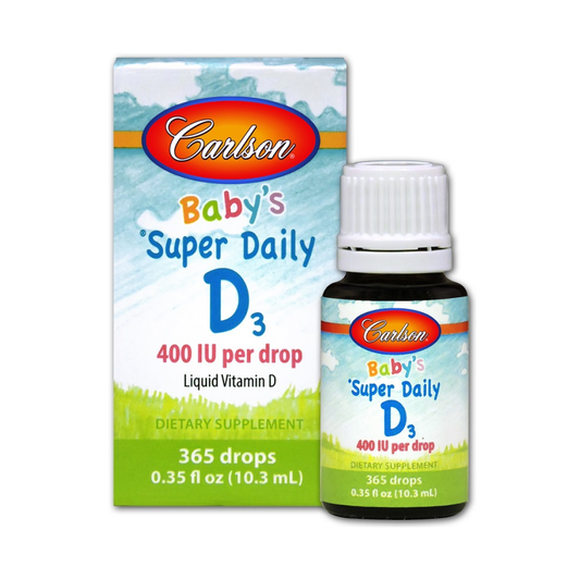 CARLSON LABS BABY'S SUPER DAILY D3 400 IU - 10 ML