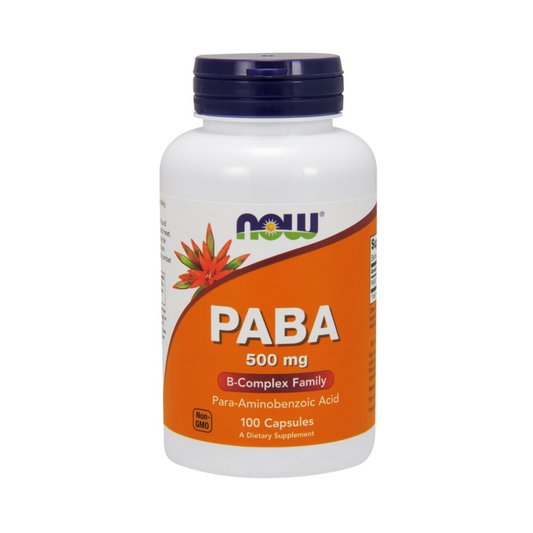 NOW FOODS PABA 500MG - 100 CAPS