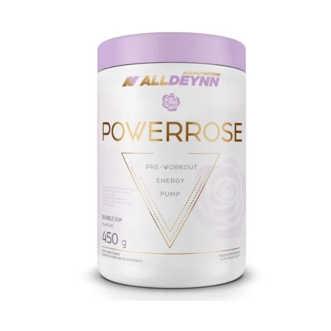 ALLNUTRITION ALLDEYNN POWERROSE BUBBLE GUM - 450 GRAMS