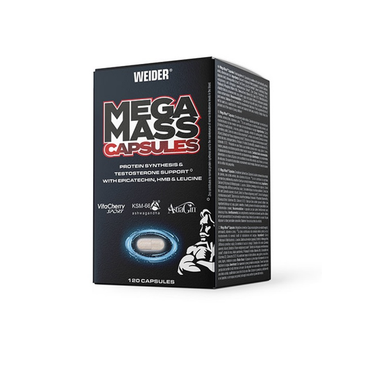 WEIDER MEGA MASS CAPSULES - 120 CAPS