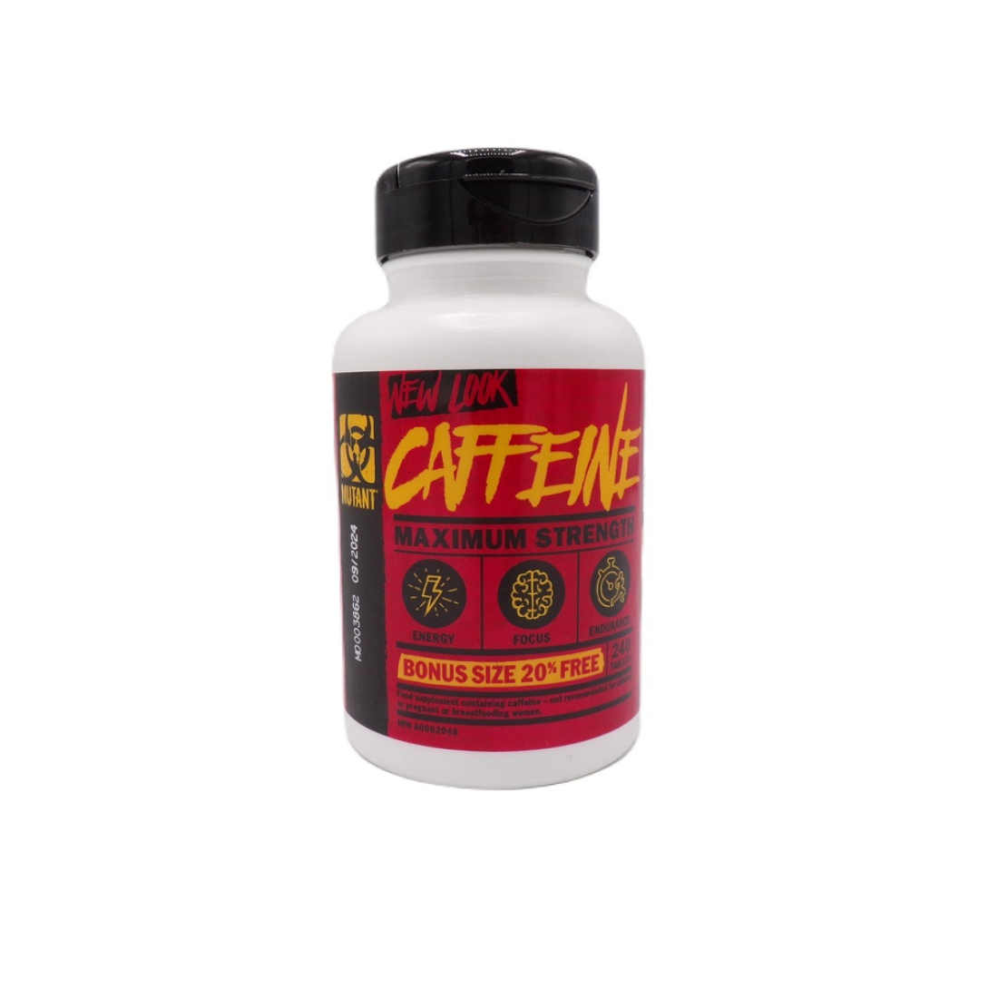 MUTANT CAFFEINE - 240 TABLETS