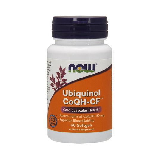 NOW FOODS UBIQUINOL COQH-CF - 60 SOFTGELS