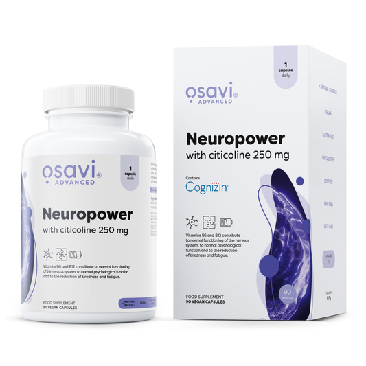 OSAVI NEUROPOWER WITH CITICOLINE 250MG - 90 VEGAN CAPS