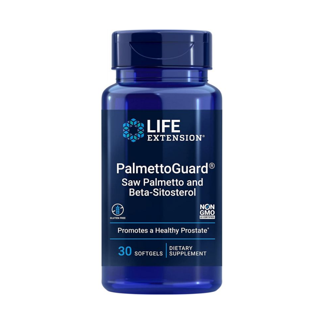 LIFE EXTENSION PALMETTOGUARD SAW PALMETTO WITH BETA-SITOSTEROL - 30 SOFTGELS