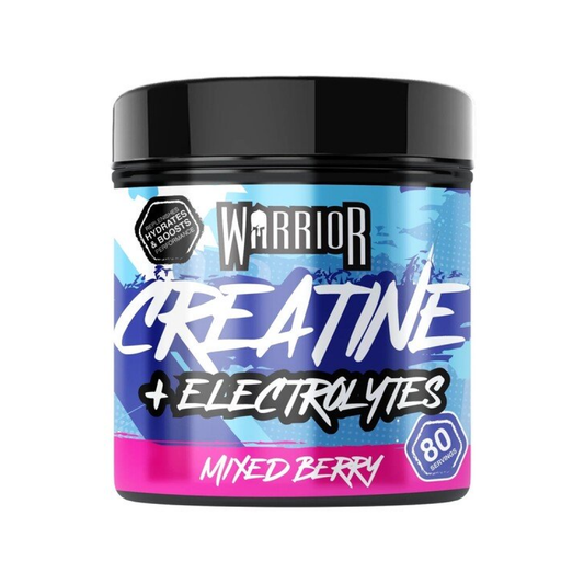 WARRIOR CREATINE + ELECTROLYTES MIXED BERRY - 360 GRAMS