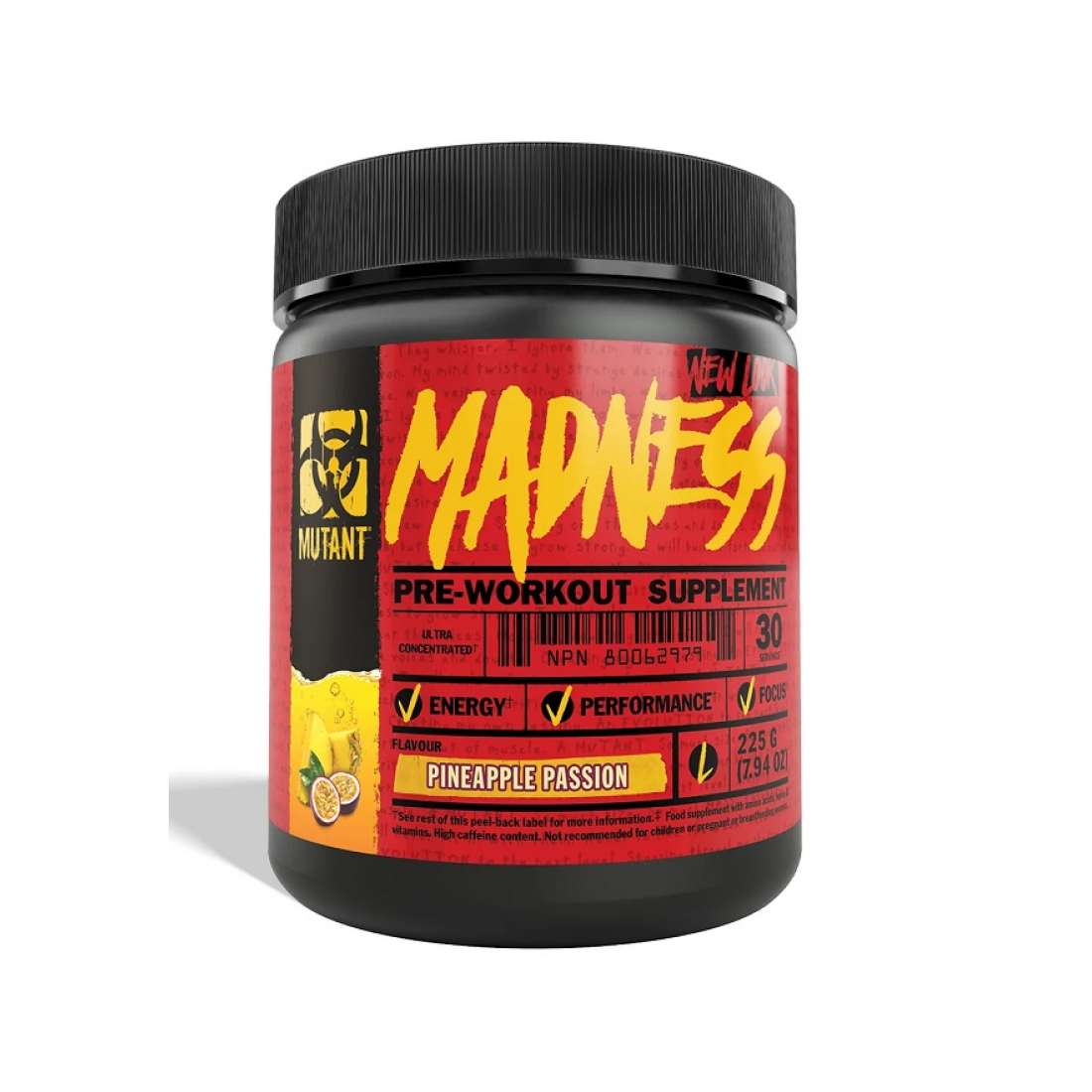 MUTANT MUTANT MADNESS PINEAPPLE PASSION - 225 GRAMS