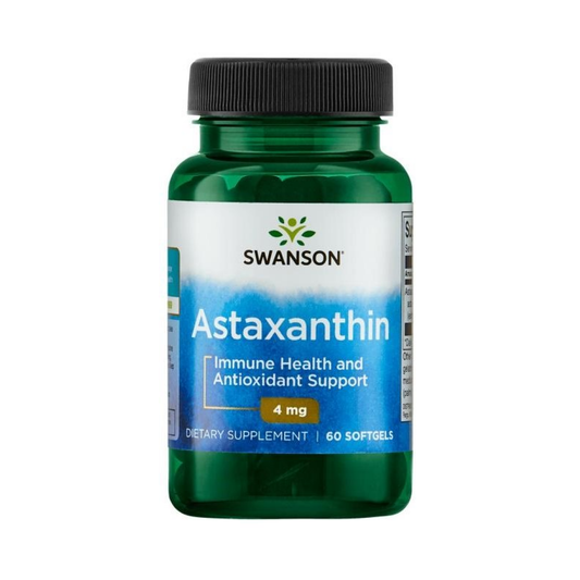 SWANSON ASTAXANTHIN 4MG - 60 SOFTGELS