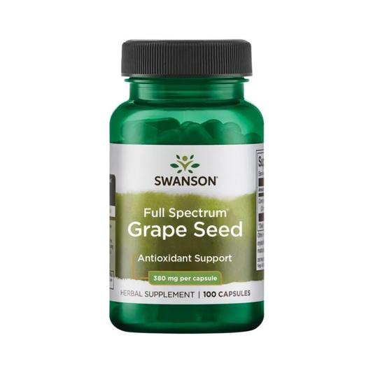 SWANSON FULL SPECTRUM GRAPE SEED 380MG - 100 CAPS