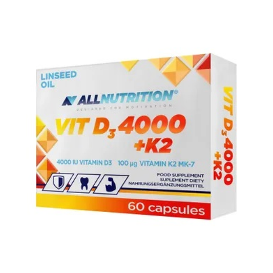 ALLNUTRITION VIT D3 4000 + K2 - 60 CAPS