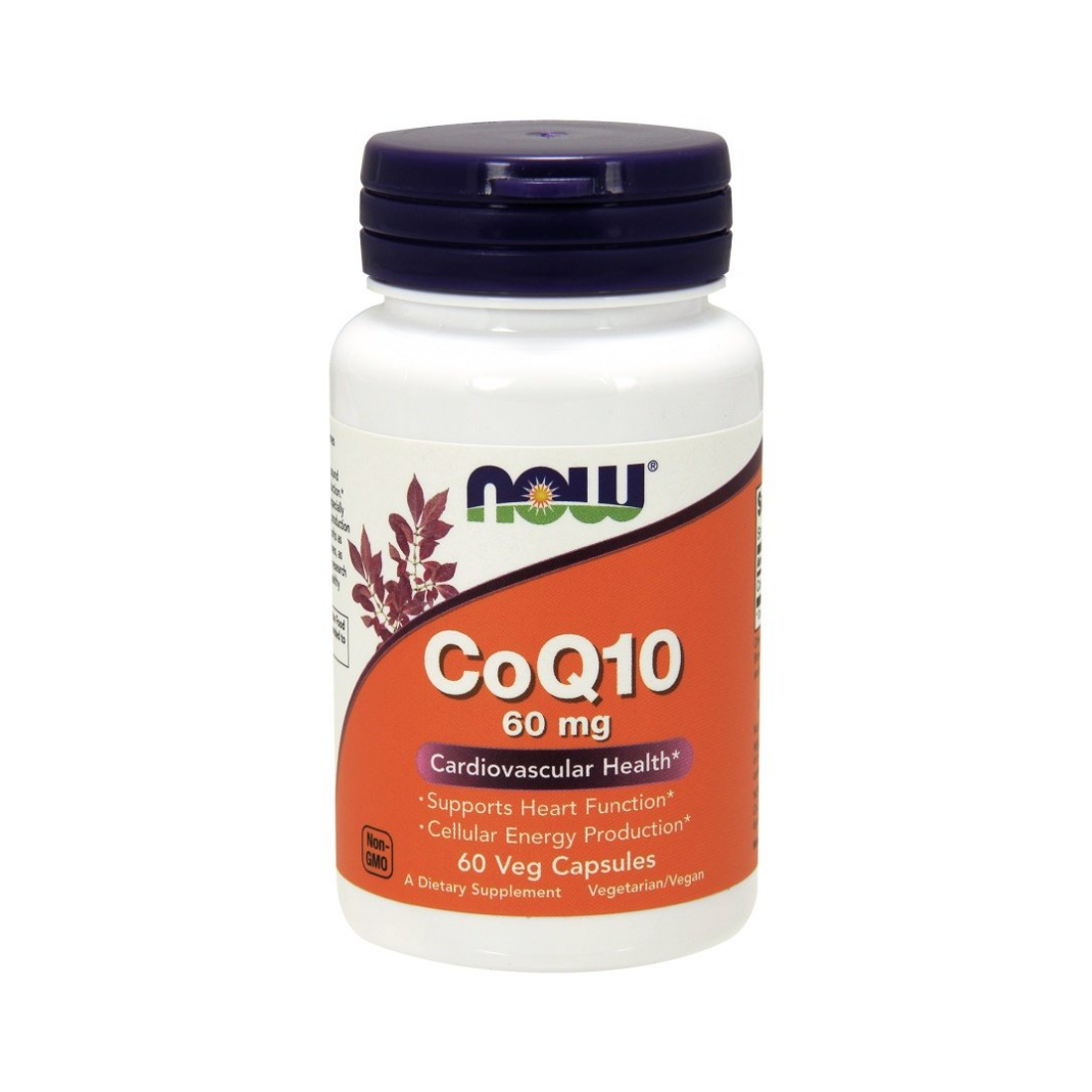 NOW FOODS COQ10 60MG - 60 VCAPS