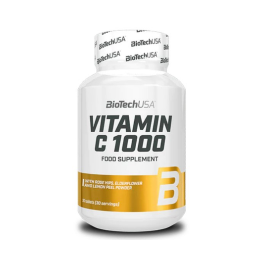 BIOTECHUSA VITAMIN C 1000 - 30 TABLETS