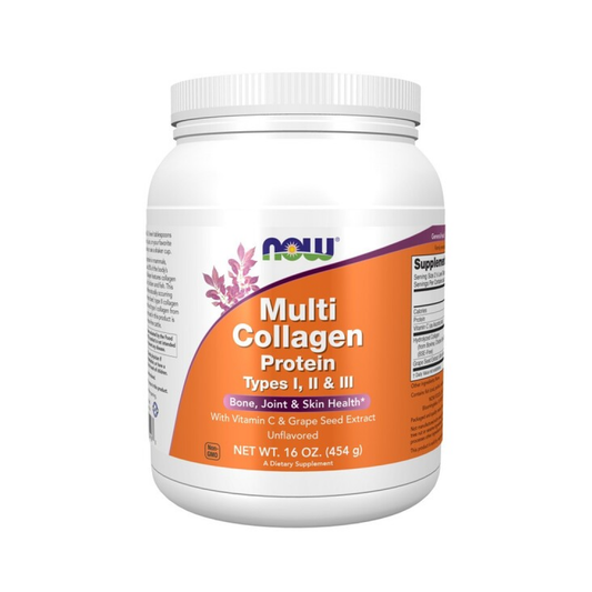 NOW FOODS MULTI COLLAGEN PROTEIN - 454 GRAMS