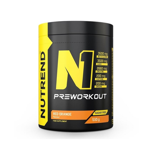 NUTREND N1 PRE-WORKOUT RED ORANGE - 510 GRAMS