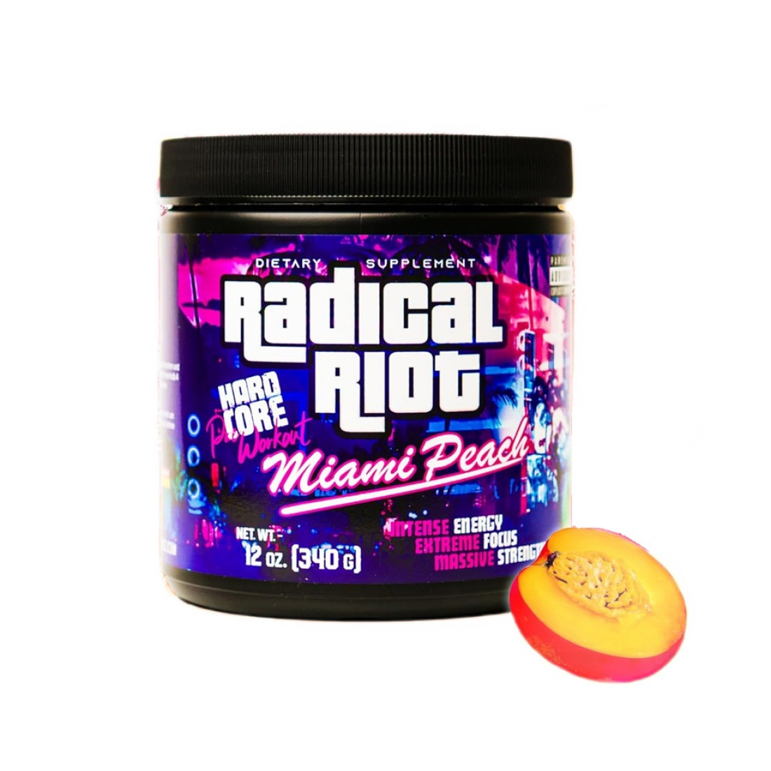 AMERICAN SUPPS RADICAL RIOT MIAMI PEACH - 340 GRAMS