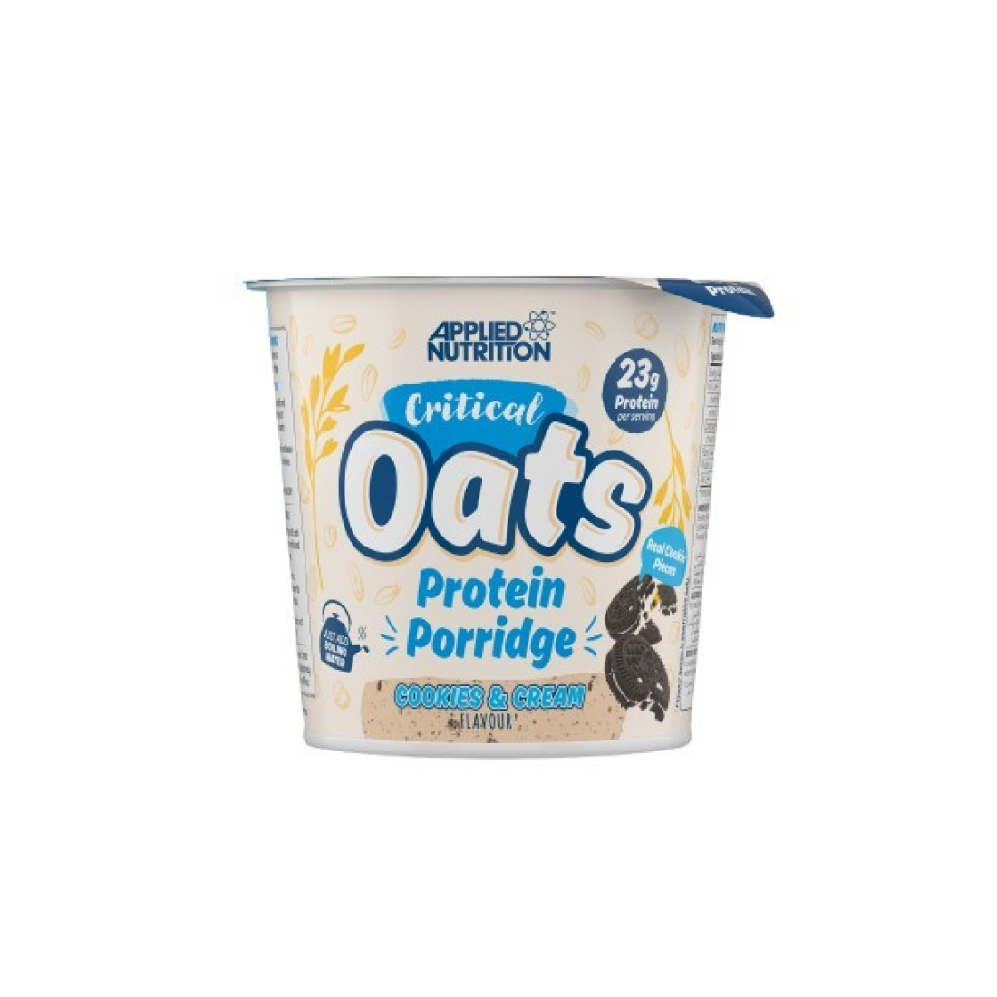 APPLIED NUTRITION CRITICAL OATS PROTEIN PORRIDGE COOKIES & CREAM - 12 X 60G