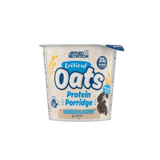 APPLIED NUTRITION CRITICAL OATS PROTEIN PORRIDGE COOKIES & CREAM - 12 X 60G