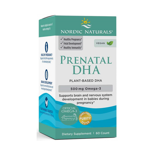 NORDIC NATURALS PRENATAL DHA VEGAN 500MG - 60 SOFTGELS