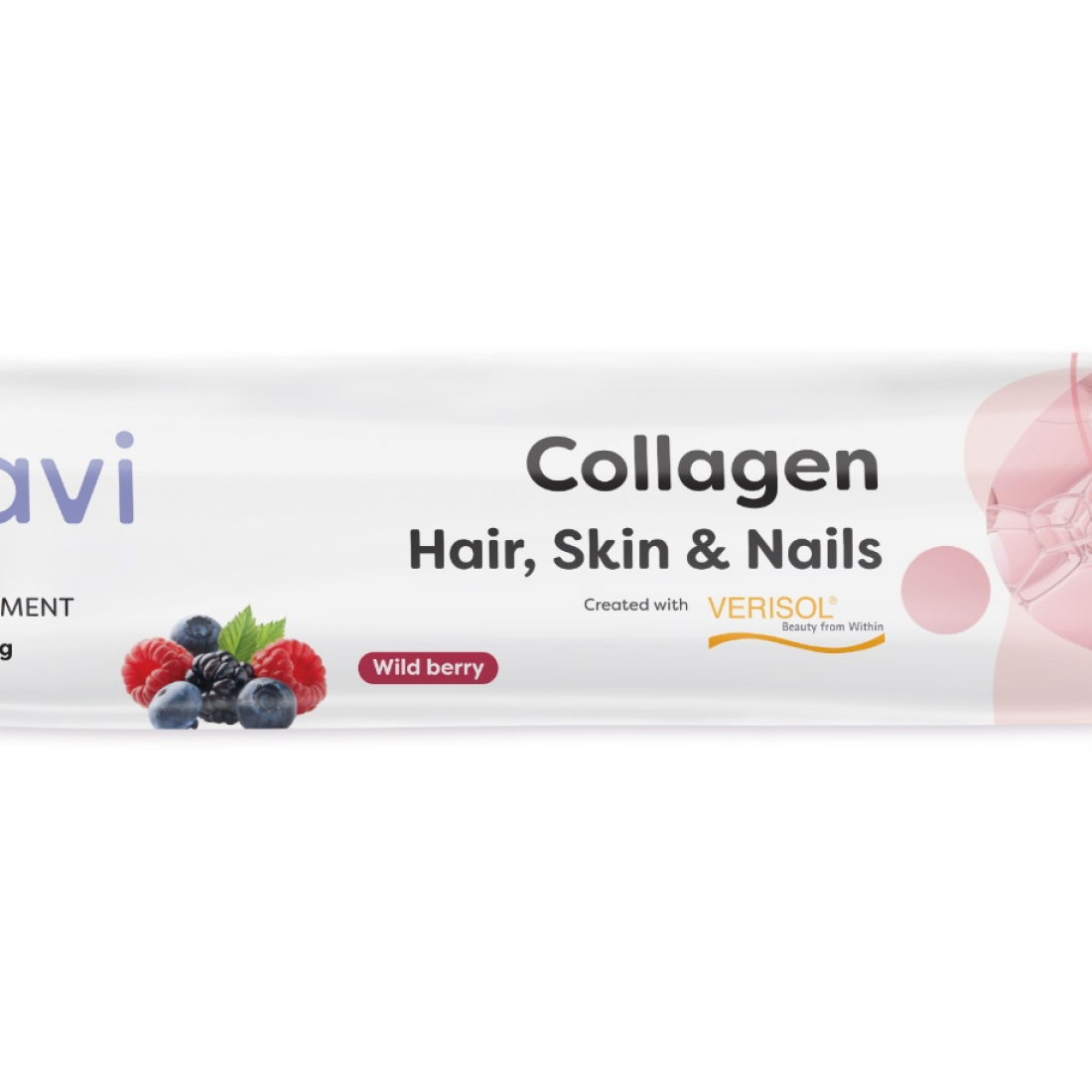 OSAVI COLLAGEN PEPTIDES (HAIR SKIN & NAILS) WILD BERRY - 5 GRAMS (1 SERVING)