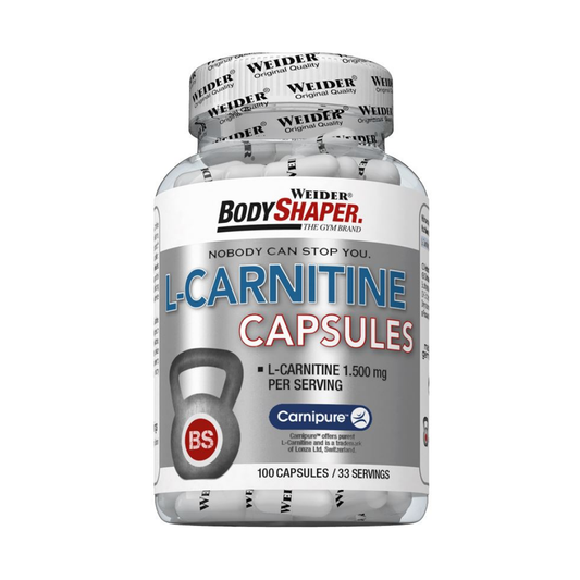 WEIDER L-CARNITINE CAPSULES - 100 CAPS