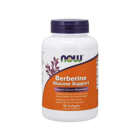 NOW FOODS BERBERINE GLUCOSE SUPPORT - 90 SOFTGELS