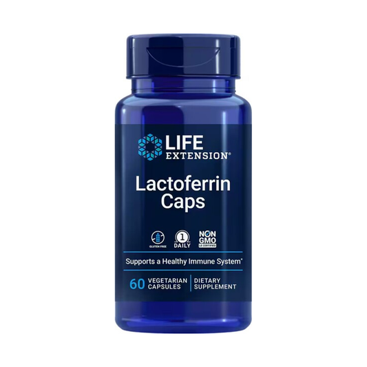 LIFE EXTENSION LACTOFERRIN CAPS - 60 CAPS
