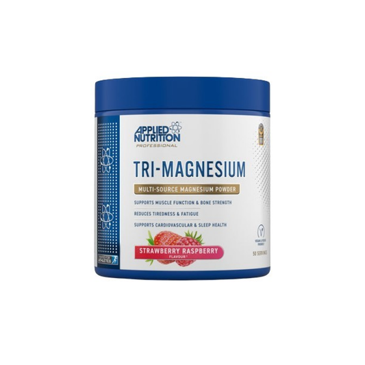 APPLIED NUTRITION TRI-MAGNESIUM STRAWBERRY RASPBERRY - 200 GRAMS