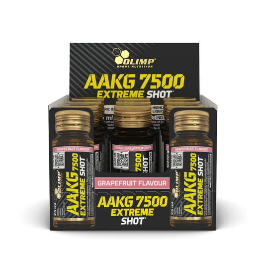 OLIMP NUTRITION AAKG 7500 EXTREME SHOT GRAPEFRUIT - 9 X 25 ML