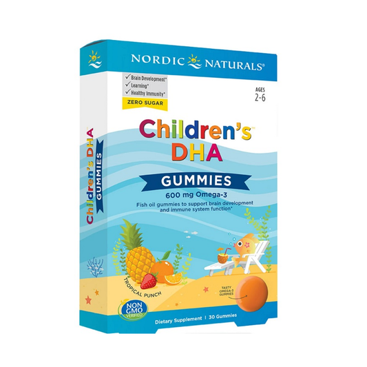 NORDIC NATURALS CHILDREN'S DHA GUMMIES 600MG - 30 GUMMIES