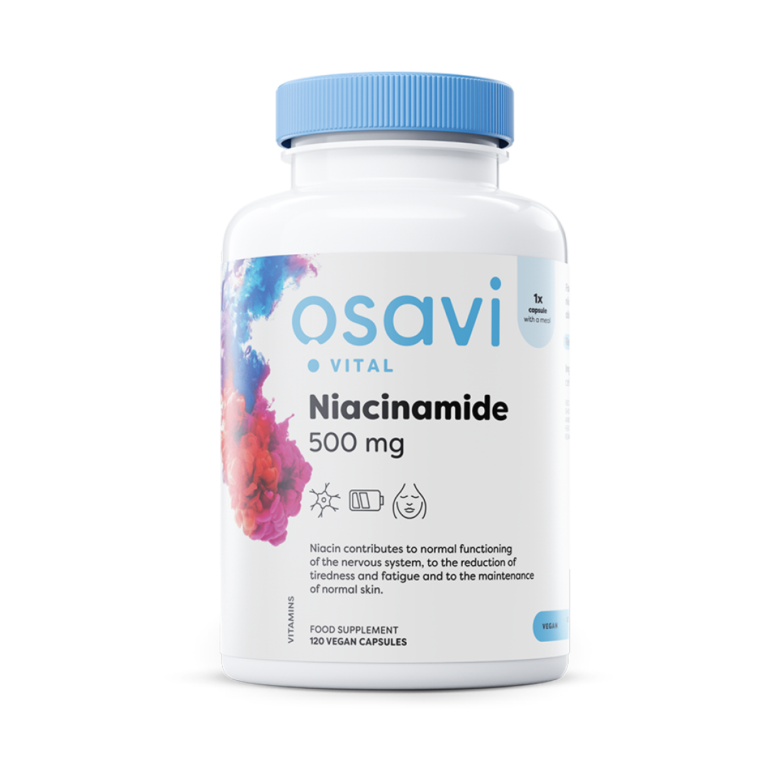 OSAVI NIACINAMIDE 500MG - 120 VEGAN CAPS