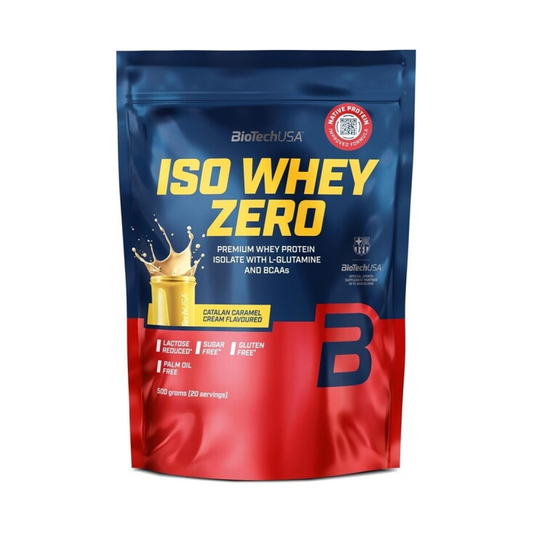 BIOTECHUSA ISO WHEY ZERO CATALAN CARAMEL CREAM - 500 GRAMS