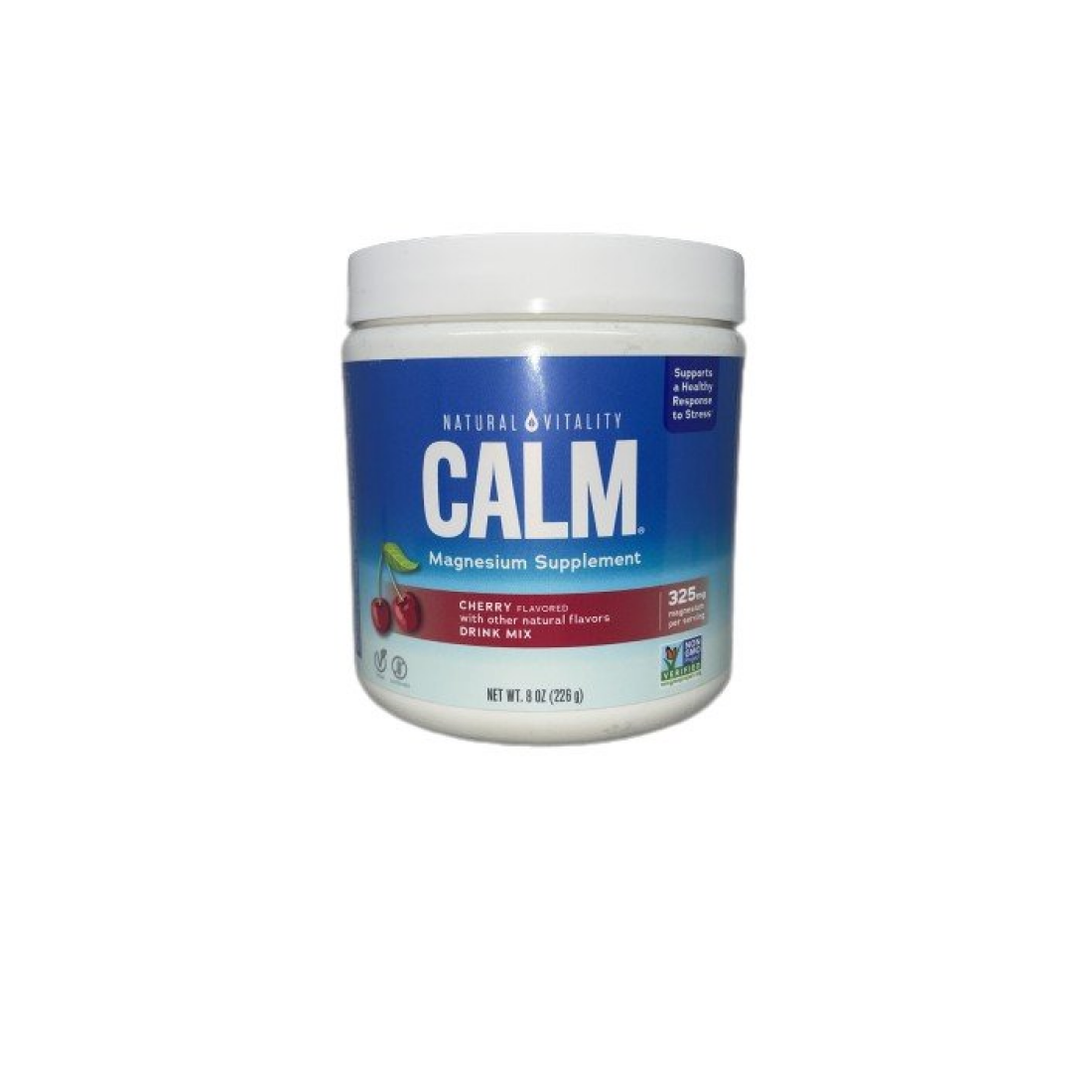 NATURAL VITALITY CALM MAGNESIUM POWDER CHERRY - 226 GRAMS