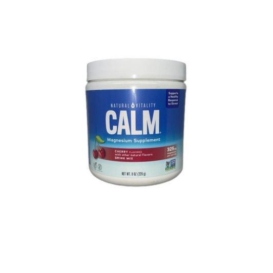 NATURAL VITALITY CALM MAGNESIUM POWDER CHERRY - 226 GRAMS